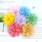 20 Pack 9cm /3.5" Chiffon Flower Alligator Hair Clips Lined Duckbill Barrettes Hair Flower